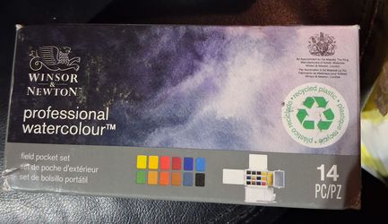 Winsor & Newton Professional Watercolour Field Pocket Set.