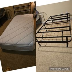 Twin Mattress And Bed Frame!