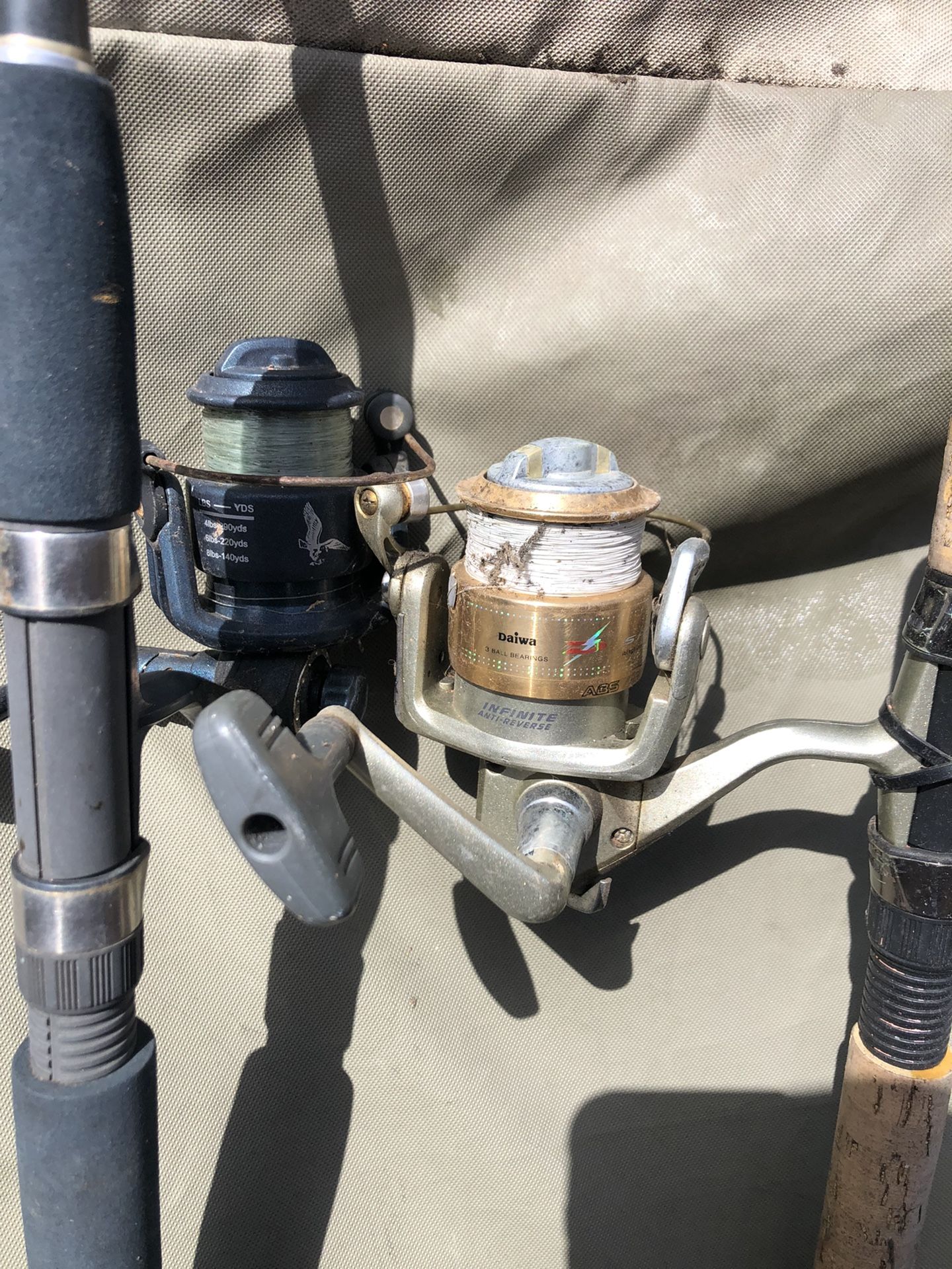 2 Fishing Reels