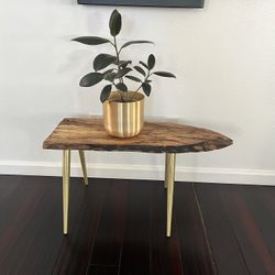 Canyon live oak long / live edge Side Table or Bench