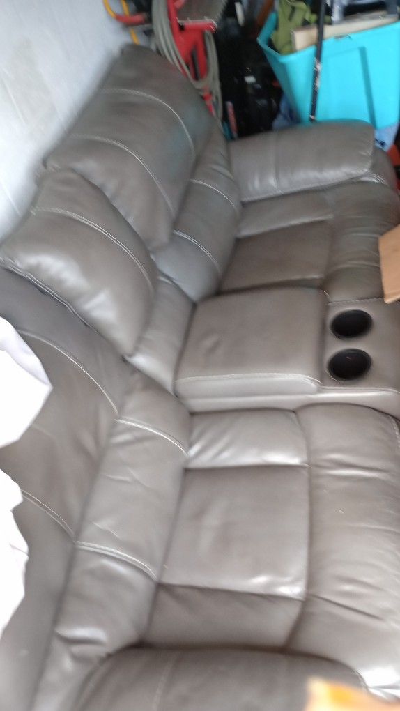 Recliner And Rocker Has Two Cup Holders