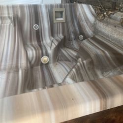 Outdoor Jacuzzi Essential Hot Tubs Marble Wrapped 