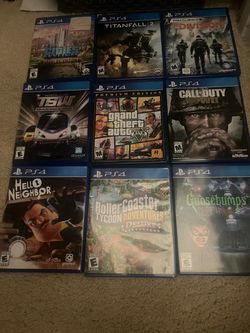 PS4 games