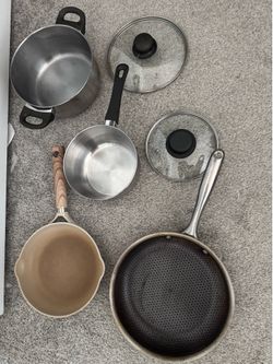 A set of pots and pans, all for $20
