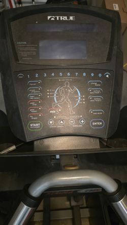 True strider TSXa programmable elliptical workout machine