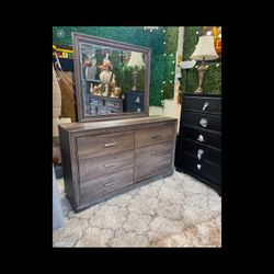 Dresser And Mirror 