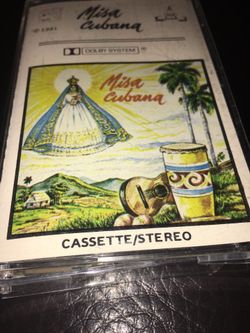 Misa Cubana Music Cassette 1981