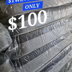 twin Mattress Only $100. Pick Up Or Delivery Available 