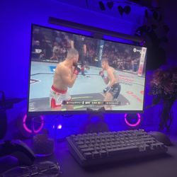 White Monitor  24 Inch