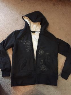 Eddie Bauer Sherpa lined Sweatshirt