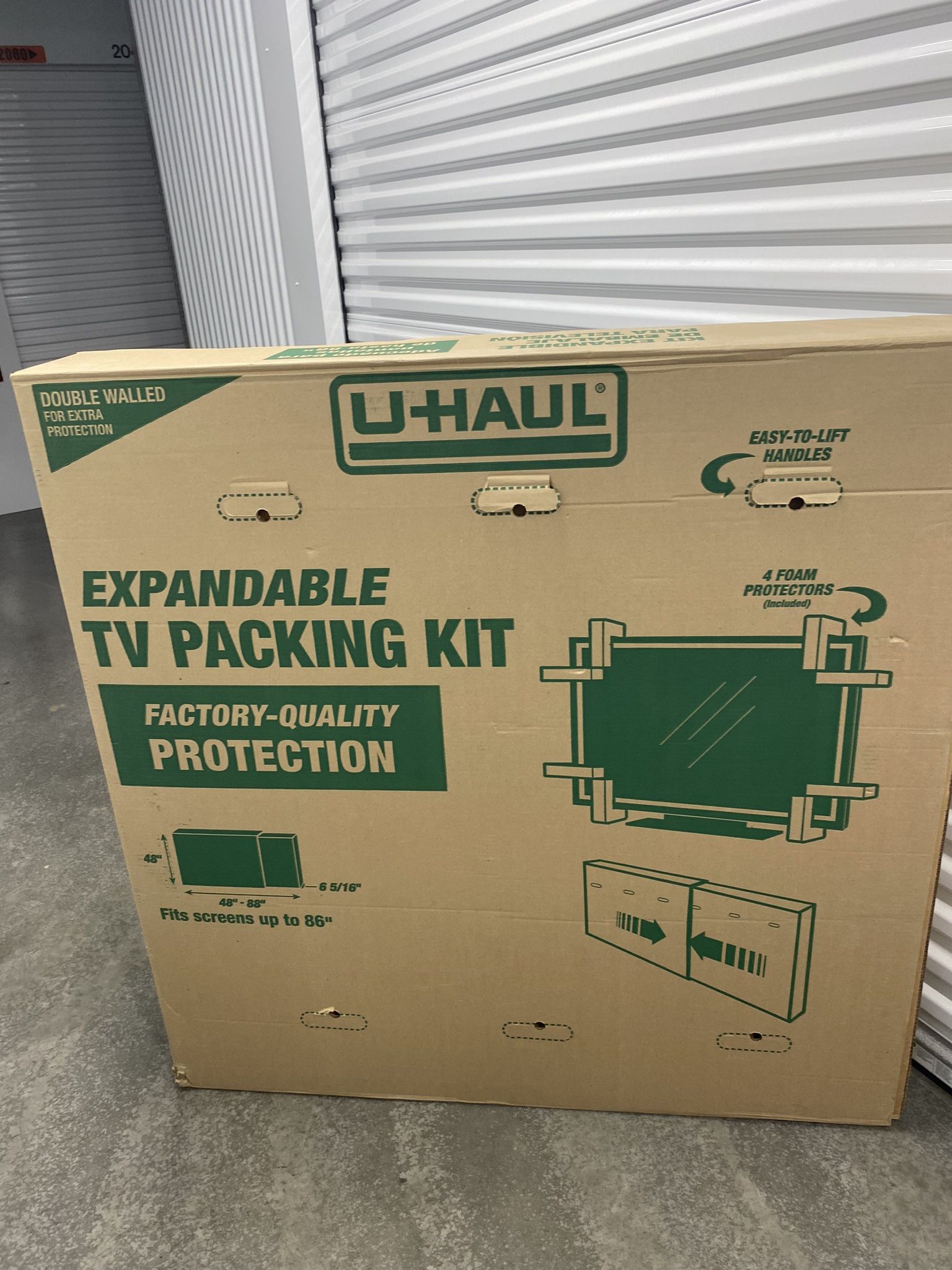 X-Large TV Moving Box