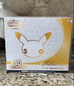 30th Celebration Pokemon Center Elite Trainer Box