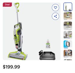 Bissell CrossWave Wet Dry Vacuum Mop