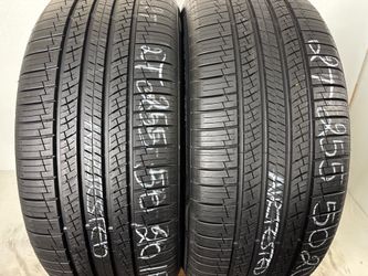 2 tires 255 50 20 nexen  roadian gtx like new