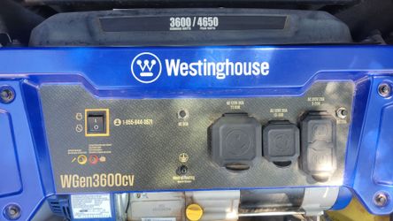 3600cv Westinghouse generator