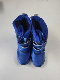 Used Lands End Snow Boots Youth Size 13