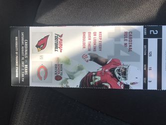 Arizona cardinals vs chicago bears