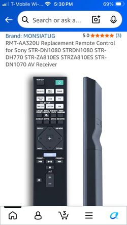 Sony Remote