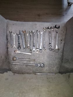 Mixed Assortment Of Wrenches