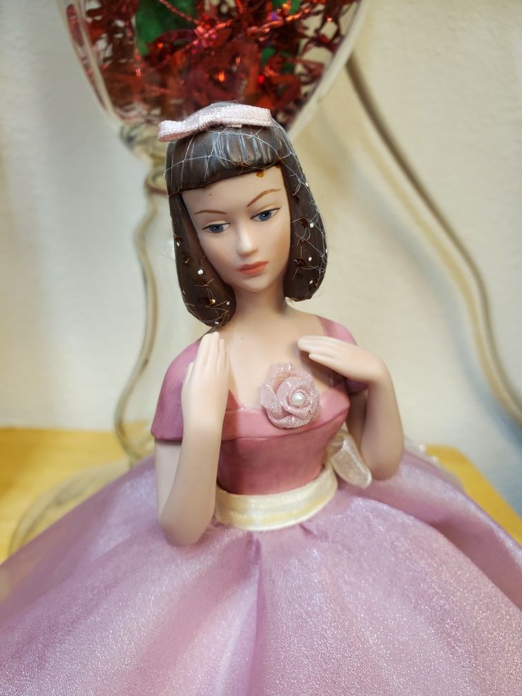 Beautiful rare Edition Ballet girl with musicial