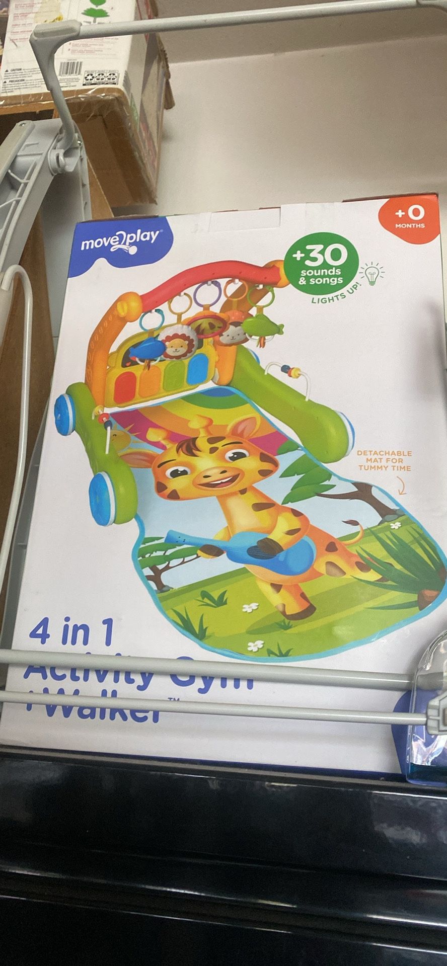 4 In 1 Activity Gym And Walker