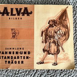 Alva Bilder. Sammlung Fahnen- und Standarten- Trager