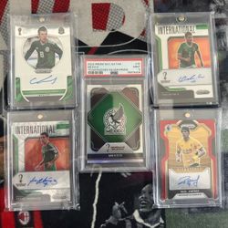 Mexico Soccer Card Lot 
