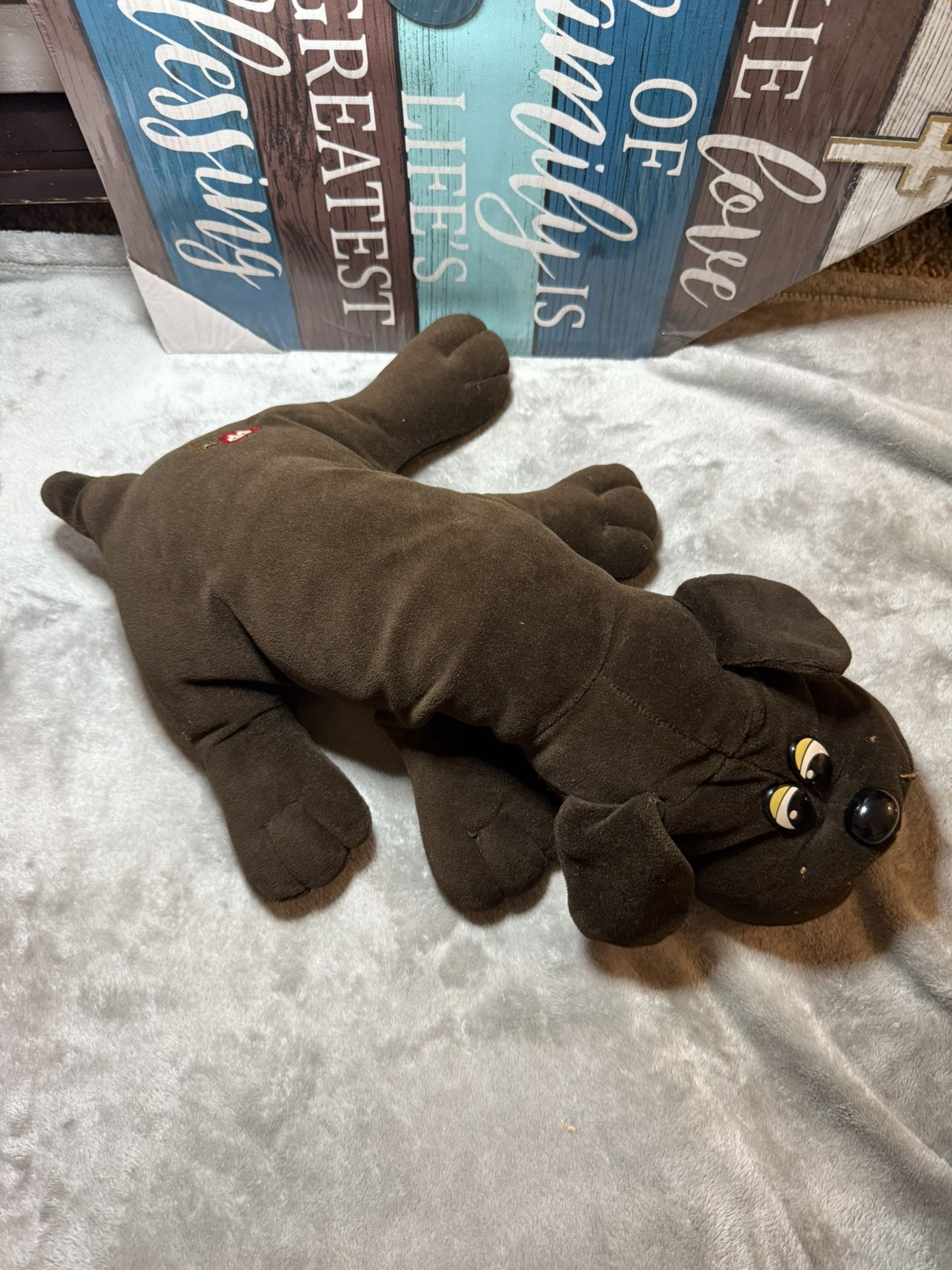 Collectible 1985 Large Brown Tonka Pound Puppy