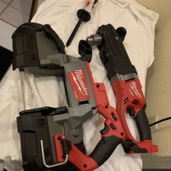 Milwaukee M18 SUPER Hawg And Bandsaw NEW