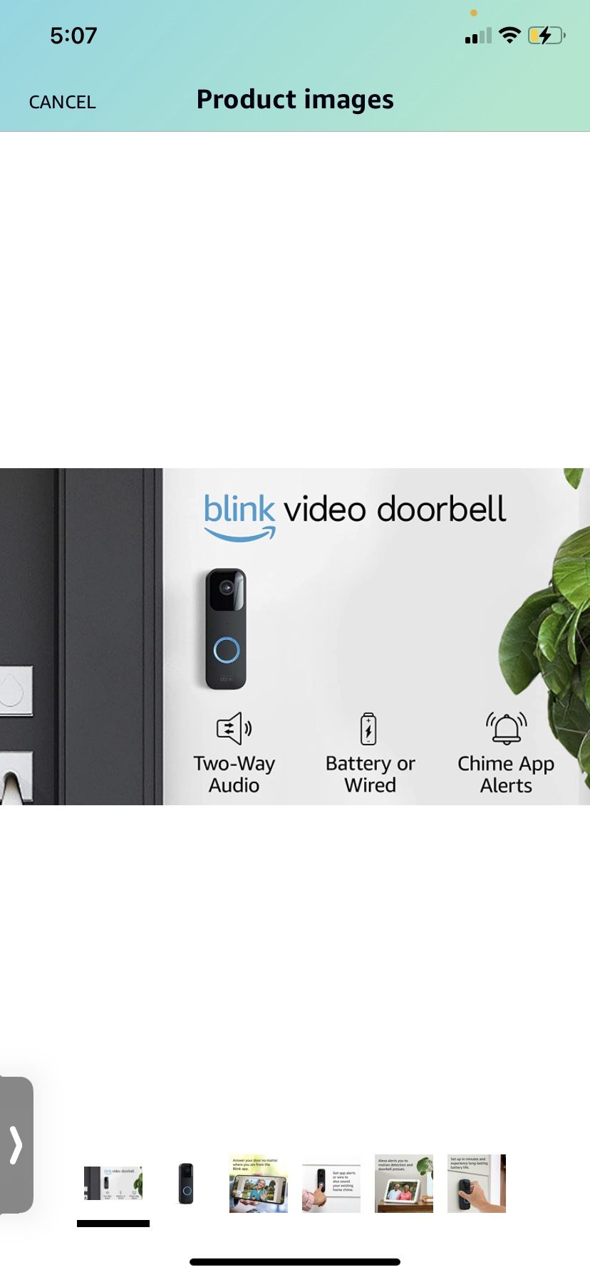 Blink Security Doorbell