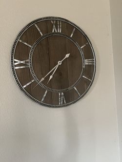 Large Farmhouse Style Clock