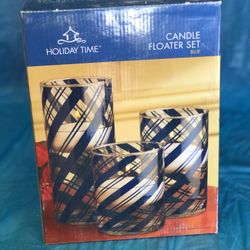 Glass Candle Holders