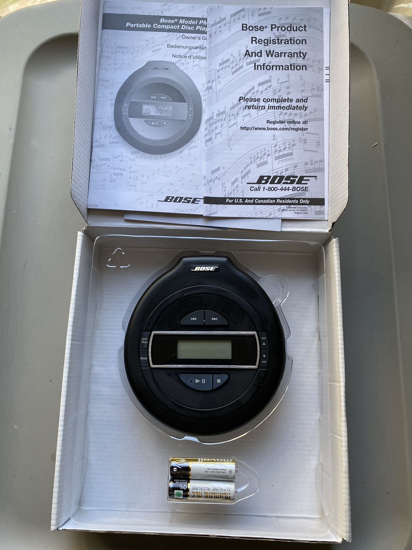 Bose PM-1 Portable CD Player