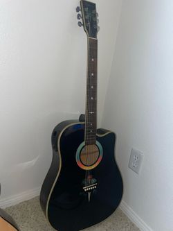 Esteban Celebration Fireworks Limited Edition Acoustic/Electric Guitar (2008)