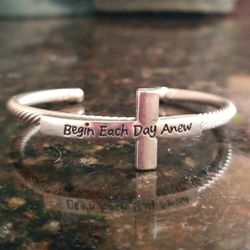 Begin Each Day Anew Bracelet 