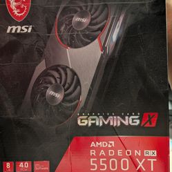 Radeon 5500 XT 8gb
