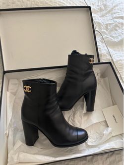 Chanel winter collection ankle boots