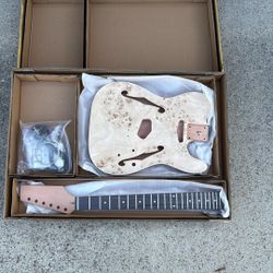 BexGears Hollow Body Telecaster Style Kit Guitar - Complete