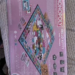Hello Kitty Monopoly Board Game