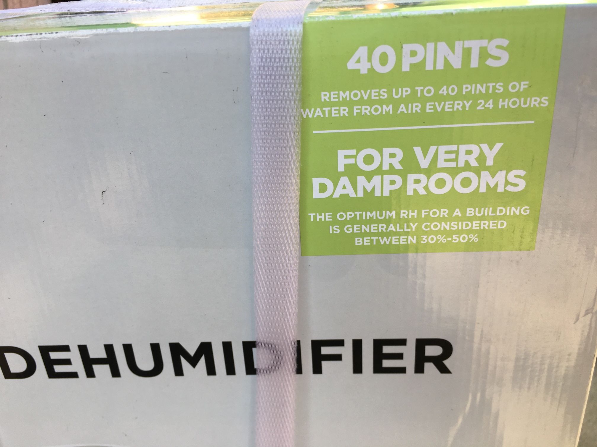 NEW TCL Home Smart 40 Pint Dehumidifier NIB