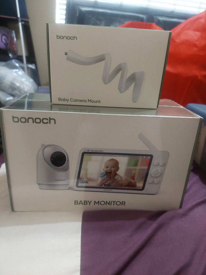 New Baby Monitor and Camera Mount $55 OBO 