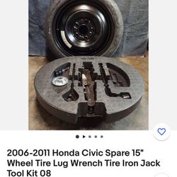 HONDA CIVIC SPARE TIRE KIT