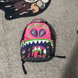 Pink Sprayground Backpack
