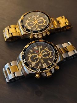 48MM INVICTA SPECIALTY WATCHES, BOTH $135