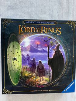 (Like new) Lord of the Rings Adventure Book Game — Ravensburger, Complete