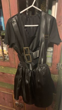 Girls edward scissor hands costume