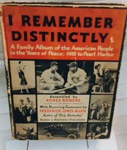 Vintage hardback book 1947
