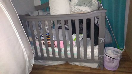 Baby crib and mattress