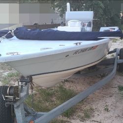 1991 Quasar Center Council  / 70 Hp Yamaha 2 Stroke Efi