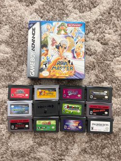 Nintendo gameboy advance games 30 each